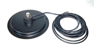 7 Zoll Turbo magnetische Magnethalterung für CB Antenne oder Schinkenantenne SO239 Gewinde - Bild 1 von 6