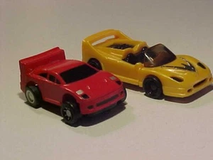 LOT 2: 2 INCH Ferrari GTB & F50 1/87 H0 Unbranded Plastic Mint Loose - Picture 1 of 7