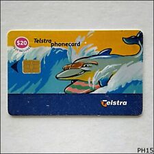 Telstra Dolphin 01020001N $20 Phonecard (PH15)
