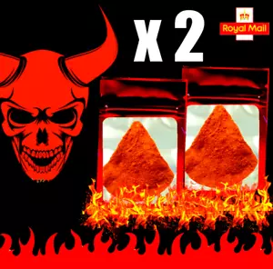 2x CHIP CHALLENGE .... WORLDS HOTTEST CHILLI CHIP HOT 🔥🔥🔥 - Picture 1 of 4