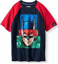 DC JUSTICE LEAGUE BATMAN FLASH Tee T-Shirt NWT Boys Size 4/5, 6/7 or 10/12