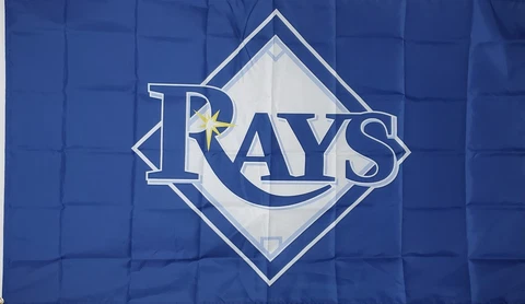 Tampa Bay Rays ~ 3'X5' Flag ~ Indoor / Outdoor ~ FREE SHIPPING Cover