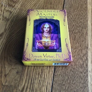 Ascended Masters Oracle Cards 44-Card Deck and Guidebook by Doreen Virtue - Picture 1 of 10