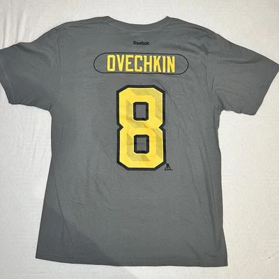 NUEVO CON ETIQUETAS Reebok Alexander Ovechkin #8 Capitals 2016 All Star Game Player Camisa Grande Foto 1 de 3