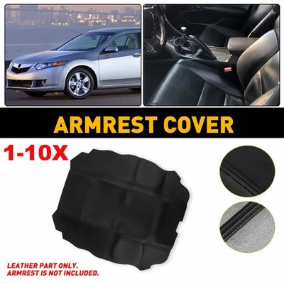 Center Console Lid Armrest Cover Pad Protector Black For 2009-2014 Acura TSX - Image 1 of 4
