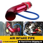 Car Air Intake Induction Pipe Kit 3 Inch 76mm 64mm Universal Alumimum System Red