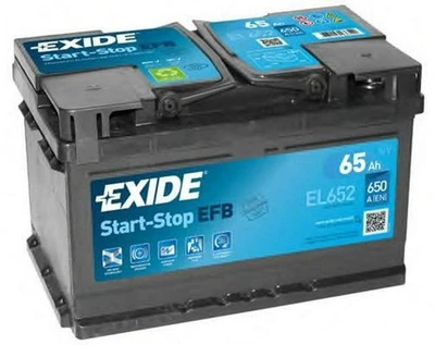 Autobatterie EXIDE EFB EFB 12V 65Ah 650A LB3 - Bild 1 von 4