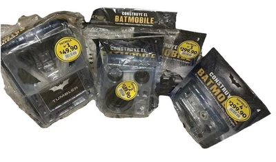 Mexican Magazine SALVAT #1- 4 Construye El Batmobile Tumbler Car Batman Build - Image 1 of 4