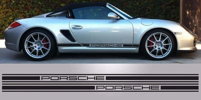 QUALITY PRINTS USA Aftermarket Porsche 3" Universal Side Stripes