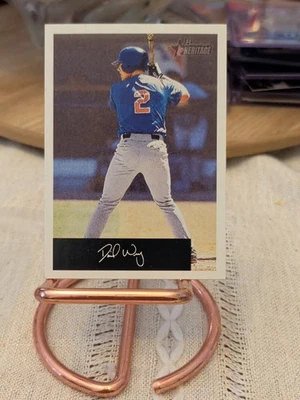 Bowman Heritage 2002 - David Wright #182 caja negra Foto 1 de 2