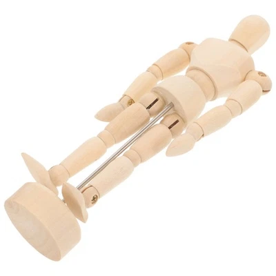  Holzfigur Modell Mensch Kunst Schaufensterpuppen Puppen für Künstler Skizze - Bild 1 von 4