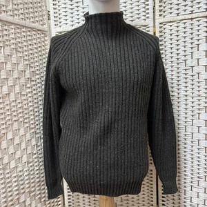 Dunhill knit sweater M cashmere Wool (Gray Brown Green ) - Picture 1 of 11