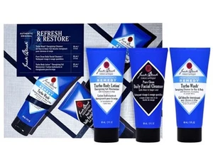 Jack Black Gift Pack: Cleanser, Turbo Wash, Body Lotion Moisturizer NEW - Picture 1 of 12
