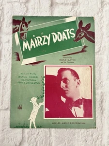 Partituras Mairzy Doats J Livingston M Drake, Al Hoffman Russ David Orchestra - Imagen 1 de 3