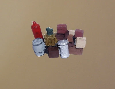 P & D MARSH P&D Marsh OO Gauge Z26 Yard Detail Set 3 BEMALT