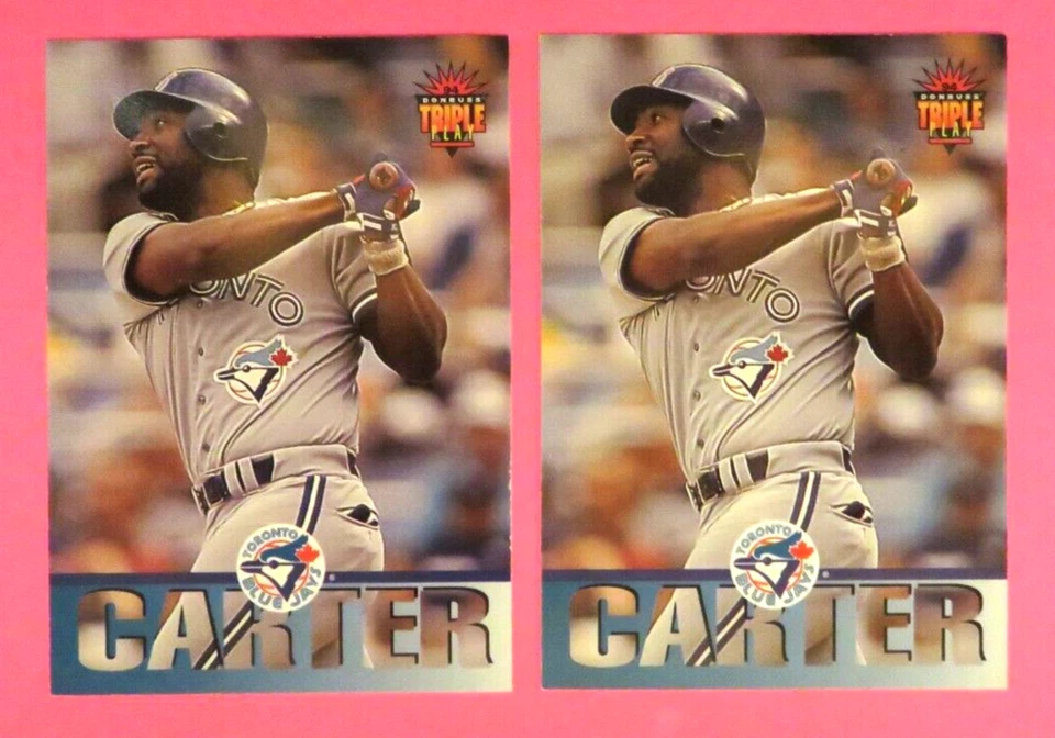 2 - 1994 Donruss Triple Play, Toronto Blue Jays - JOE CARTER - MLB HOF - Image 1 of 1