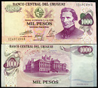 URUGUAY 1000 Pesos 1974 Banknote World Paper Money UNC Currency Bill Note