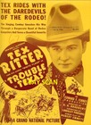 TEX RITTER RITA HAYWORTH "TROUBLE IN TEXAS" ORIGINAL 1937 PRESSBOOK