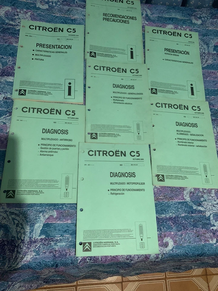 Manuales De Taller CITROËN C5 - Imagen 1 de 1