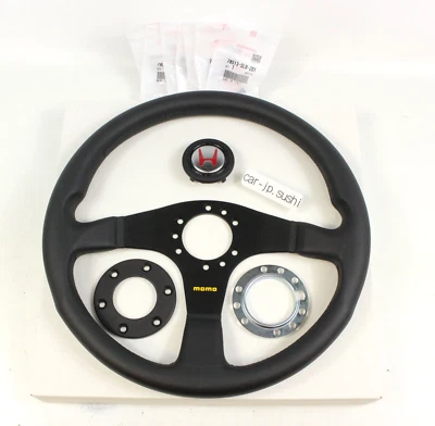 HONDA Genuine ACURA NSX-R NA1 NA2 MOMO STEERING WHEEL SET HORN BUTTON Parts OEM - Image 1 of 4