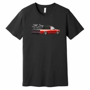 Still Sexy Mini Truck – Old School Chevy S10 – RED – 100% Ringspun Cotton T-Shir - Picture 1 of 2