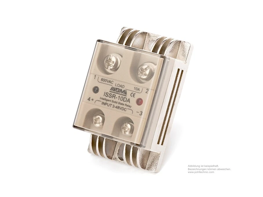 Intelligente SSR-Relais mit Überhitzungsschutz AC / AC, 24-480V / 80-280V - Bild 1 von 1