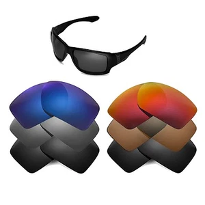 Walleva Replacement Lenses for Oakley Big Taco OO9173 Series- Multiple Options - Picture 1 of 19