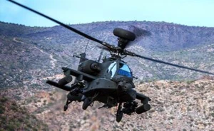 APACHE EJÉRCITO ATAQUE HELICÓPTERO BRILLANTE PÓSTER IMAGEN PANCARTA IMPRESIÓN FOTO EE. UU. 7644 - Imagen 1 de 1