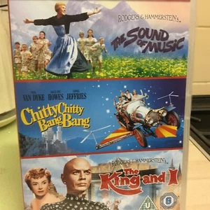 THE SOUND OF MUSIC/CHITTY CHITTY BANG BANG/THE KING & I (DVD2011) - Picture 1 of 2