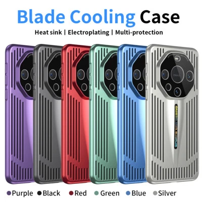 Funda Carcasa Refrigeración Hoja Galvanizada Para Huawei Mate 60 Pro+ Foto 1 de 4