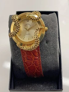 ADRIENNE COUTURE LIMITED EDITION COLLECTION WATCH 0124/5000,SNAKE WATCH SWISS - Picture 1 of 13