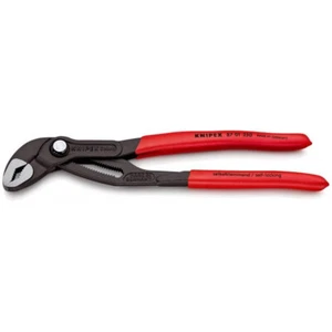 knipex COBRA PINZA PAPPAGALLO GIRATUBI CON PULSANTE DI FERMO CM 25 - 87 01 250 - Foto 1 di 5