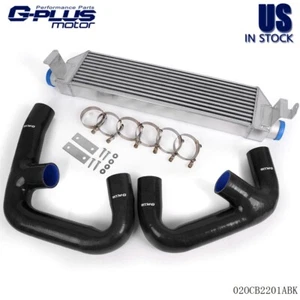 Upgrade Twin Intercooler + Hose Kit Fit For VW Golf R GTI MK7 2.0T 2015-2017 - Picture 1 of 11