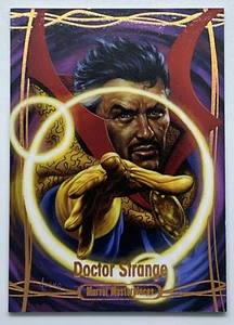 2016 Marvel Masterpieces DOCTOR STRANGE leggendario ARANCIONE base parallela #74/99 - Foto 1 di 2