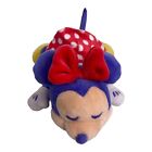 🍌 Minnie Mouse Disney Cuddleez Red Polka Dotted Dress 6" Stuffed Plush EUC - A1