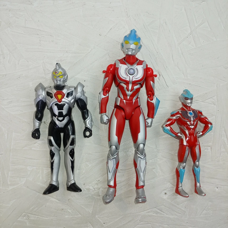 Ultraman action figure lot of 3 robot toy playmates topper - Изображение 1 из 4