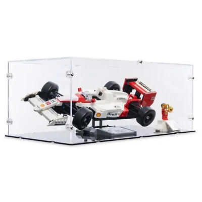 IDISPLAYIT Vitrina de acrílico para Lego 10330 McLaren MP4/4 y Ayrton Senna - NUEVO