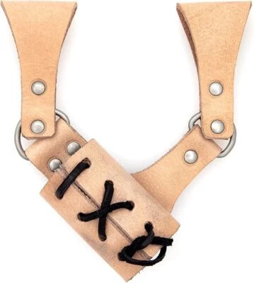 Espada Rana Medieval Ajustable Funcional Cuero Bovino Genuino | 8 Colores Foto 1 de 4