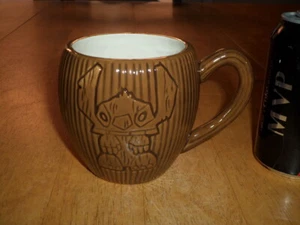 [DISNEY]  LILO & STITCH [THEATER MOVIE] 3-D LOGO, Ceramic Coffee Mug / Cup, VINT - Picture 1 of 9