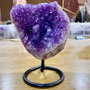 4,43 Pfund hochwertige Amethyst Kristall Höhle - atemberaubendes natürliches Exemplar - Bild 1 von 18