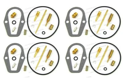 Kit de reparación de reconstrucción de carburador 4 X CB550 para CB550F CB550K 1974-1976 Foto 1 de 4