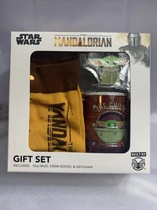Star Wars The Mandalorian Baby Yoda Gift Set 3 Items Includes - Picture 1 of 4