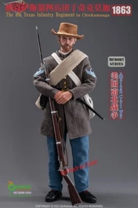 Figura 1/6 Guerra Civil Americana 4º Regimiento de Infantería de Texas en Chickamauga1863 - Imagen 1 de 10