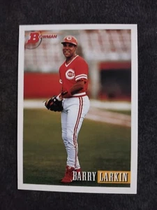 1993 Bowman #470 Barry Larkin Cincinnati Reds Baseballkarte - Bild 1 von 2
