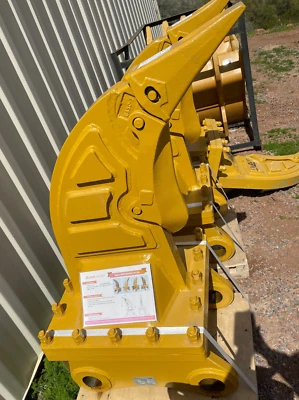 Escavadeira CAT 336 Frost Tooth Ripper 90mm 100mm pino DB ligação árvore toco balde - Imagem 1 de 4