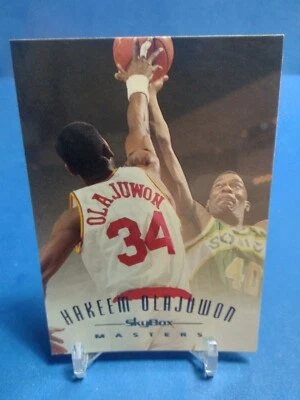 1994-95 Skybox Masters Hakeem Olajuwon #116 Basketball Card Houston Rockets HOF - Image 1 of 4