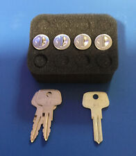 New Yakima SKS lock cores - set of four - with keys