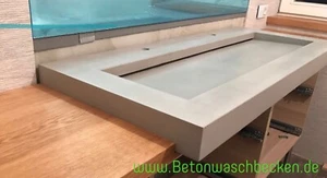 Betonwaschbecken,Betonwaschtisch,Waschbecken aus Beton,Betonmöbel, - Bild 1 von 1