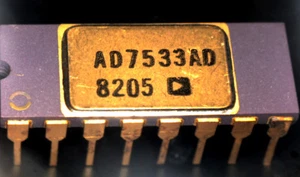 AD7533AD D to a convertor 16 pin DIP AD7533 gold & ceramic DAC - Picture 1 of 1
