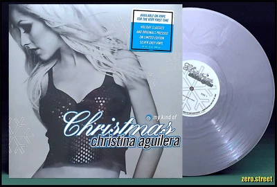 CHRISTINA AGUILERA My Kind Of Christmas LP on GREY VINYL Sealed NEW colored Foto 1 de 4